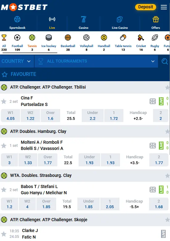 Mostbet app on iOS Mostbet app on iOS