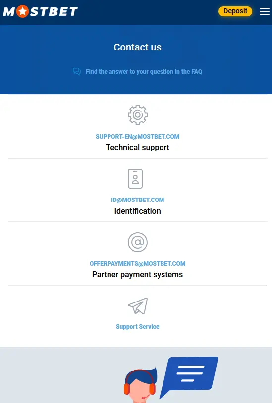 Customer Support Options - Mostbet Customer Support Options - Mostbet