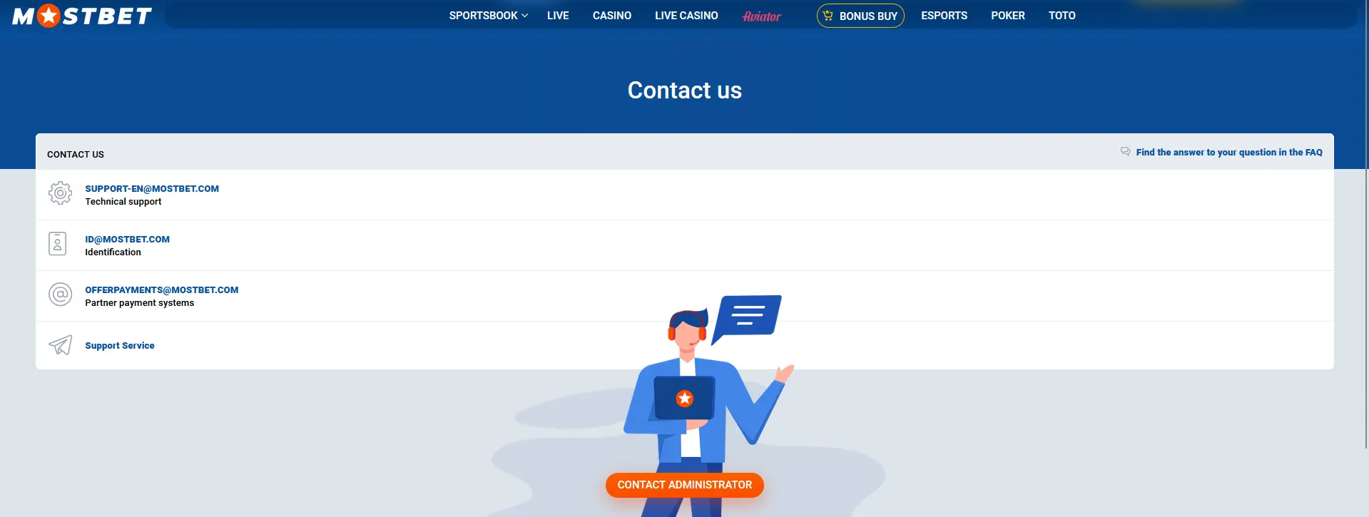 Mostbet Customer Service Mostbet Customer Service