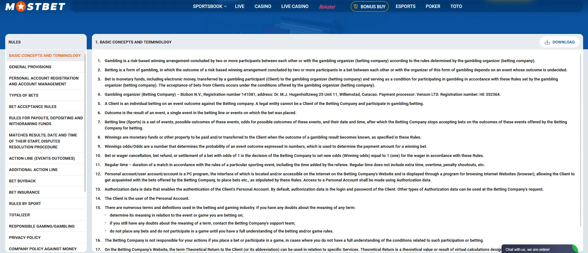 Mostbet Platform Rules Mostbet Platform Rules