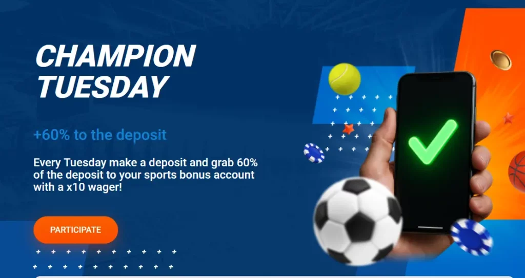 Champion Tuesday Mostbet Champion Tuesday Mostbet