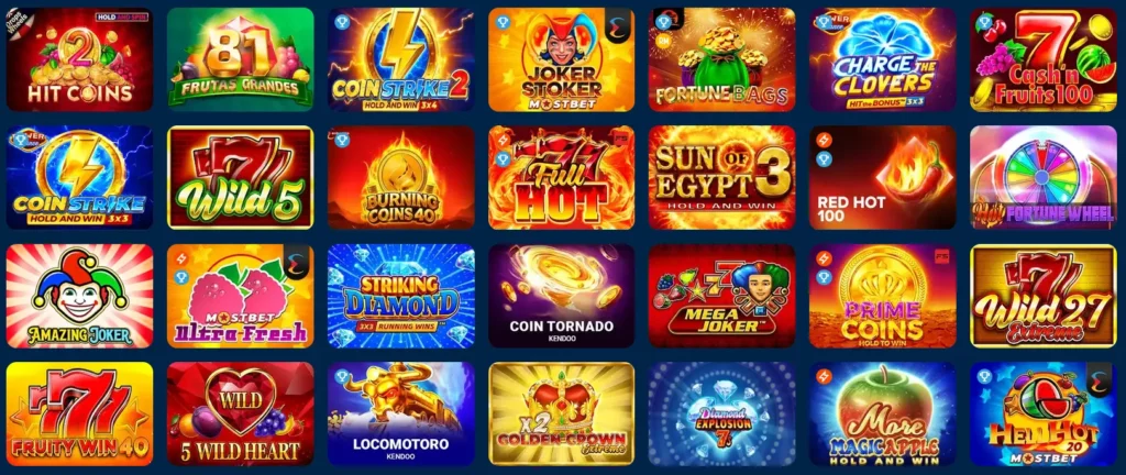 Slots at Mostbet Slots at Mostbet